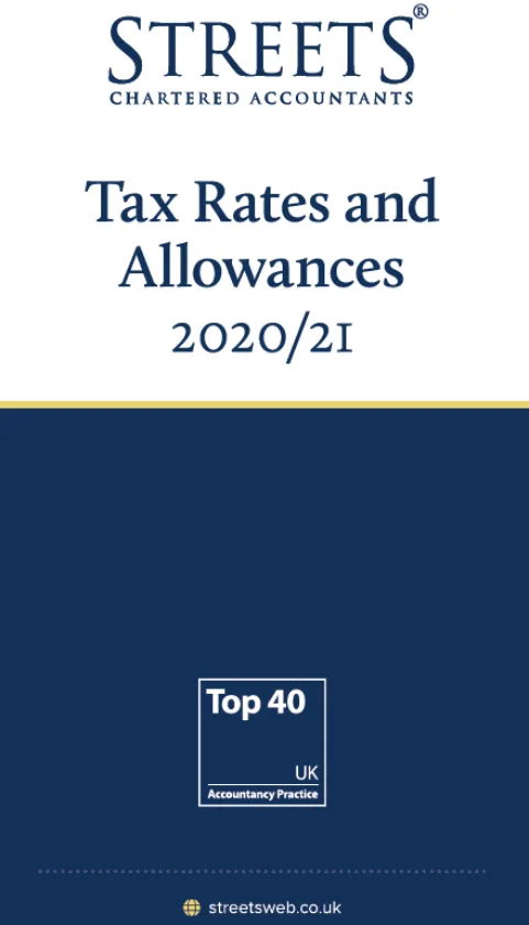 Tax Data Card 2020/21