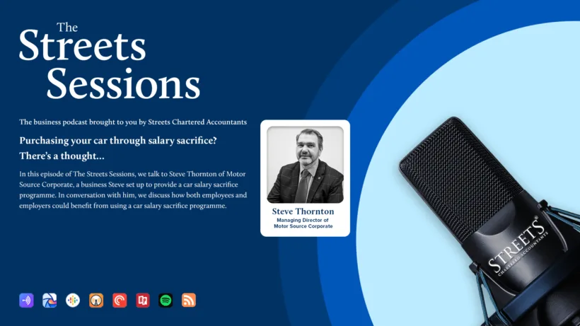 A picture of Steve Thornton. In this episode of The Streets Sessions, we talk to Steve Thornton of Motor Source Corporate, a business set up by Steve to provide a car salary sacrifice
