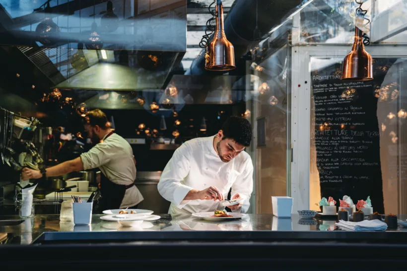 Restaurant-kitchen