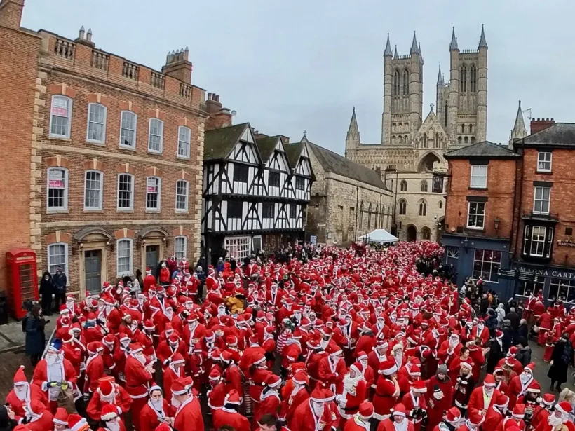 Santa Fun Run